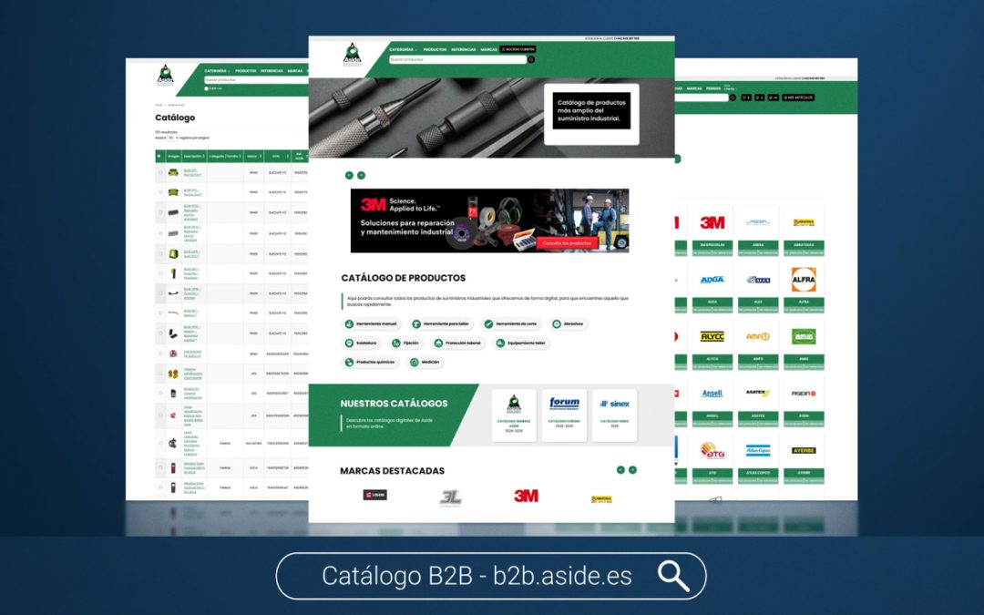 ASIDE lanza su nuevo catálogo B2B: más rápido, moderno y con más datos que nunca